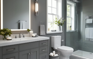 Read more about the article Are You Looking for Modern Grey Bathroom Ideas That Blend Style and Function?
